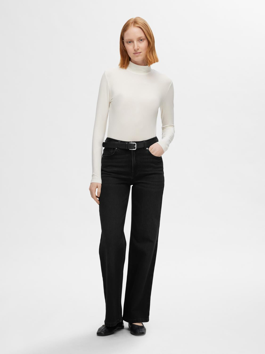 Alice Jeans - Sort/ Black Denim